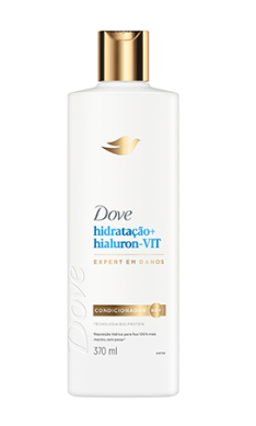 imagem de Condicionador Dove Hidratação Hialuron-Vit 370ml