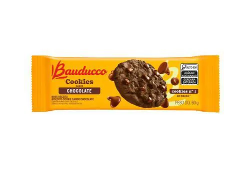 imagem de Cookies Bauducco Chocolate 60g