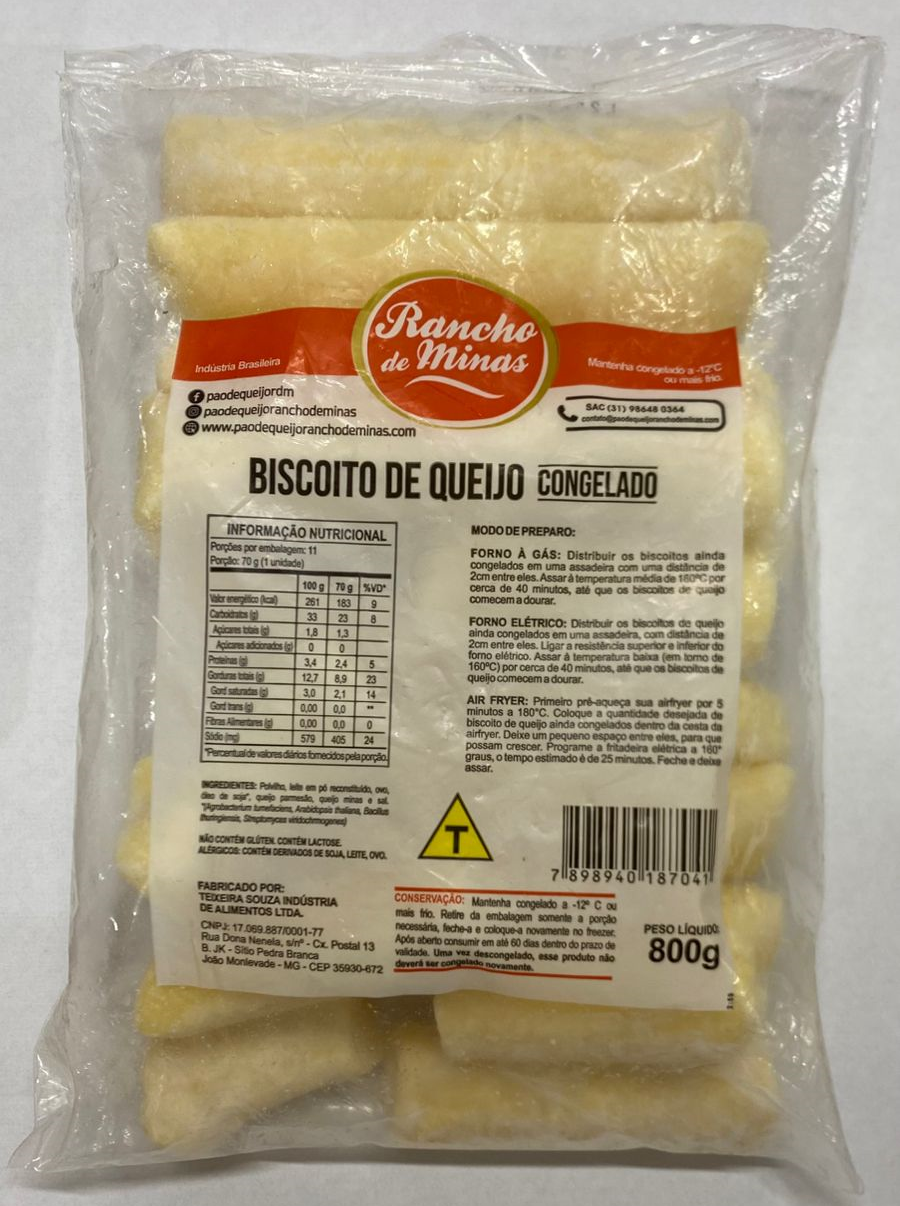 imagem de Biscoito de Queijo Rancho de Minas 800g