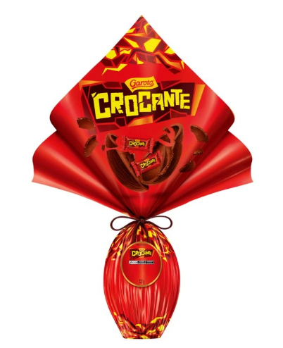 imagem de Ovo Páscoa Garoto Crocante 227g