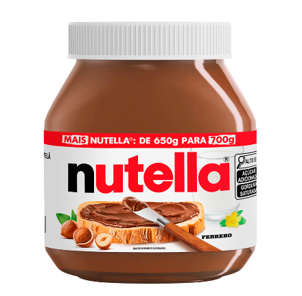 imagem de Nutella Ferrero 700g