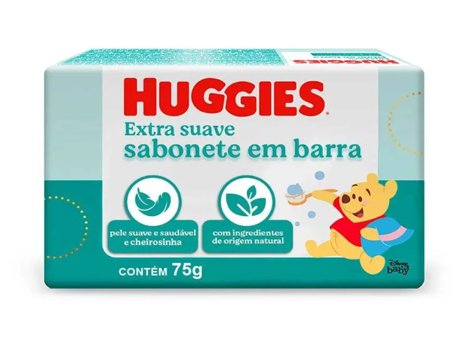 imagem de Sabonete Huggies Suave 75g