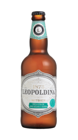 imagem de Cerveja Garrafa Leopoldina Wtbier Limão 500ml