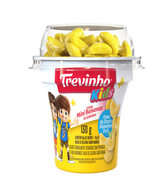 imagem de Iogurte Trevinho Mini Banana 130g