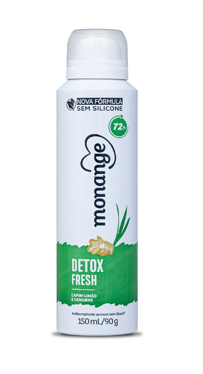 imagem de Desodorante Aero Monange Detox Fresh 150ml