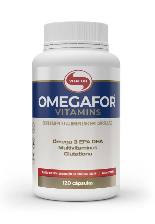 imagem de Omegafor Vitafor Vitamins 120 Cápsulas