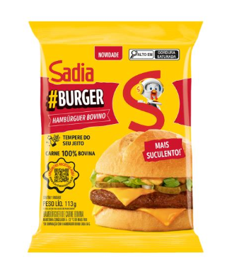 imagem de Hambúrguer Sadia Bovino 113g