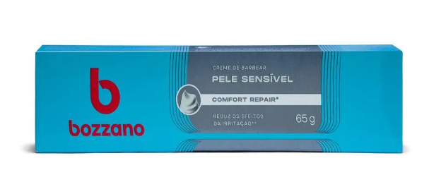 imagem de Creme Barbear Bozzano Pele Sensível 65g