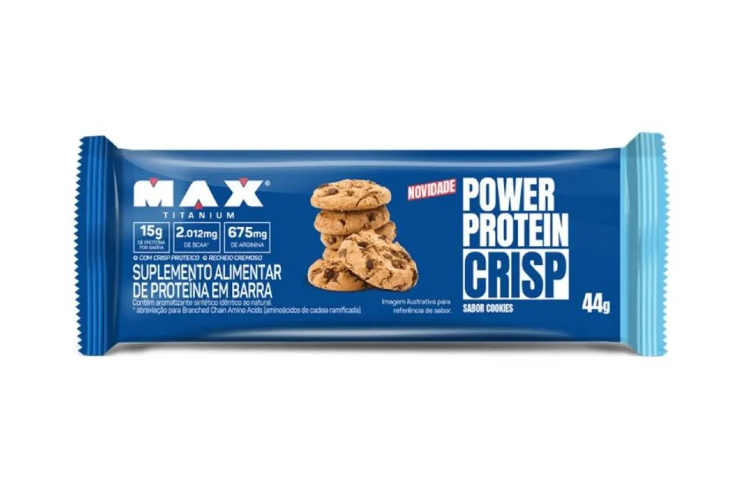 imagem de Barra Proteica Max Titanium Cookies 44g