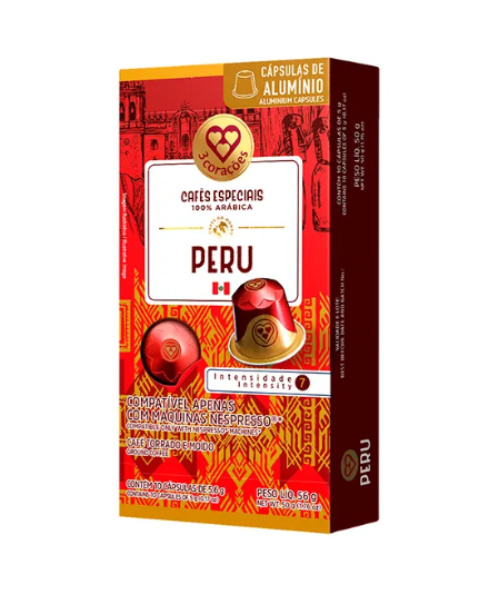 imagem de Cápsula 3 Corações Especiais Peru 56g