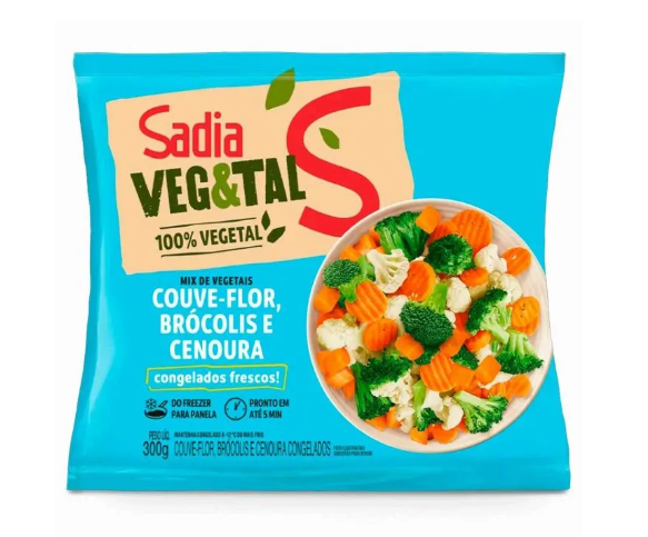 imagem de Mix de Vegetais Sadia Congelado 300g