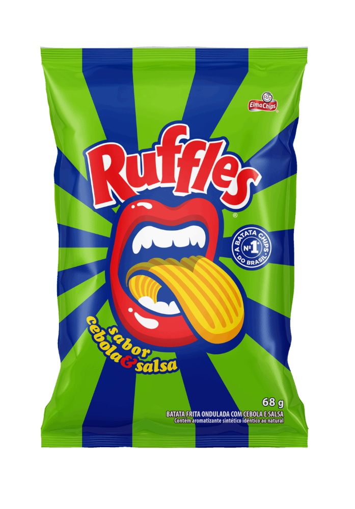 imagem de Salgadinho Elma Chips Ruffles Cebola e Salsa 68g