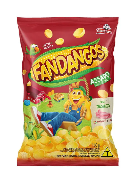 imagem de Salgado Elma Chips Fandangos Presunto 160g