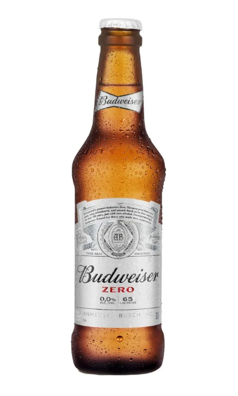 imagem de Cerveja Long Neck Budweiser Zero Álcool 330ml
