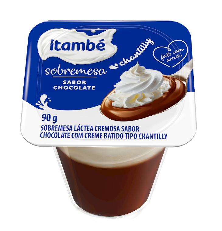 imagem de Sobremesa Itambé Chocolate c/Chantilly 90g