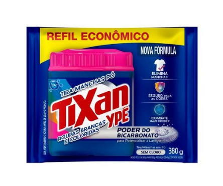 imagem de Tira Manchas em Pó Tixan Roupas Coloridas 380g