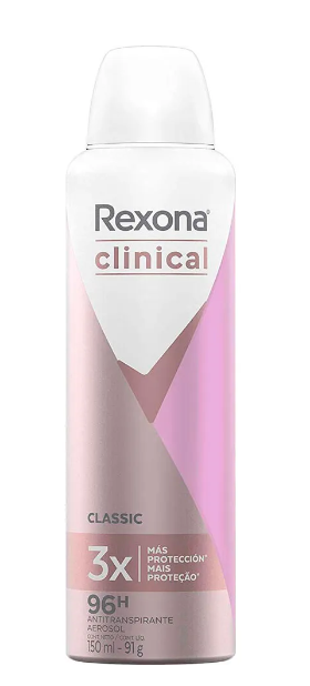 imagem de Desodorante Aero Rexona Clinical Classic 150ml