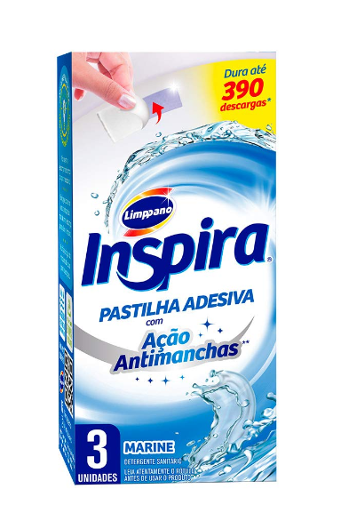 imagem de Pastilha Adesiva Inspira Marine c/3un