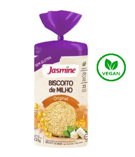 imagem de Biscoito Jasmine Milho Original Sem Glúten 90g