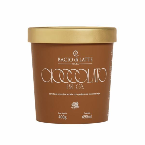 imagem de Sorvete Bacio Di Latte Cioccolato Belga 490ml