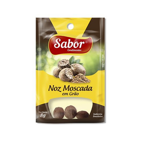 imagem de Noz Moscada Sabor Grão 8g