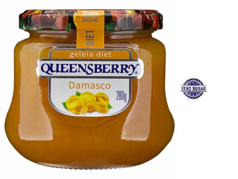 imagem de Geléia Queensberry Damasco 280g Diet