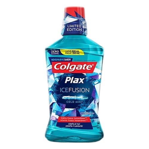 imagem de Enxaguante Bucal Colgate Plax Ice Fusion 500ml