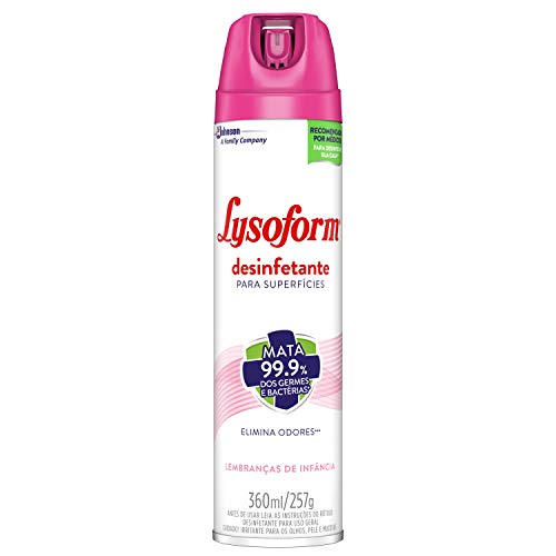 imagem de Desinfetante Lysoform Aerosol Lembranças de Infância 360ml