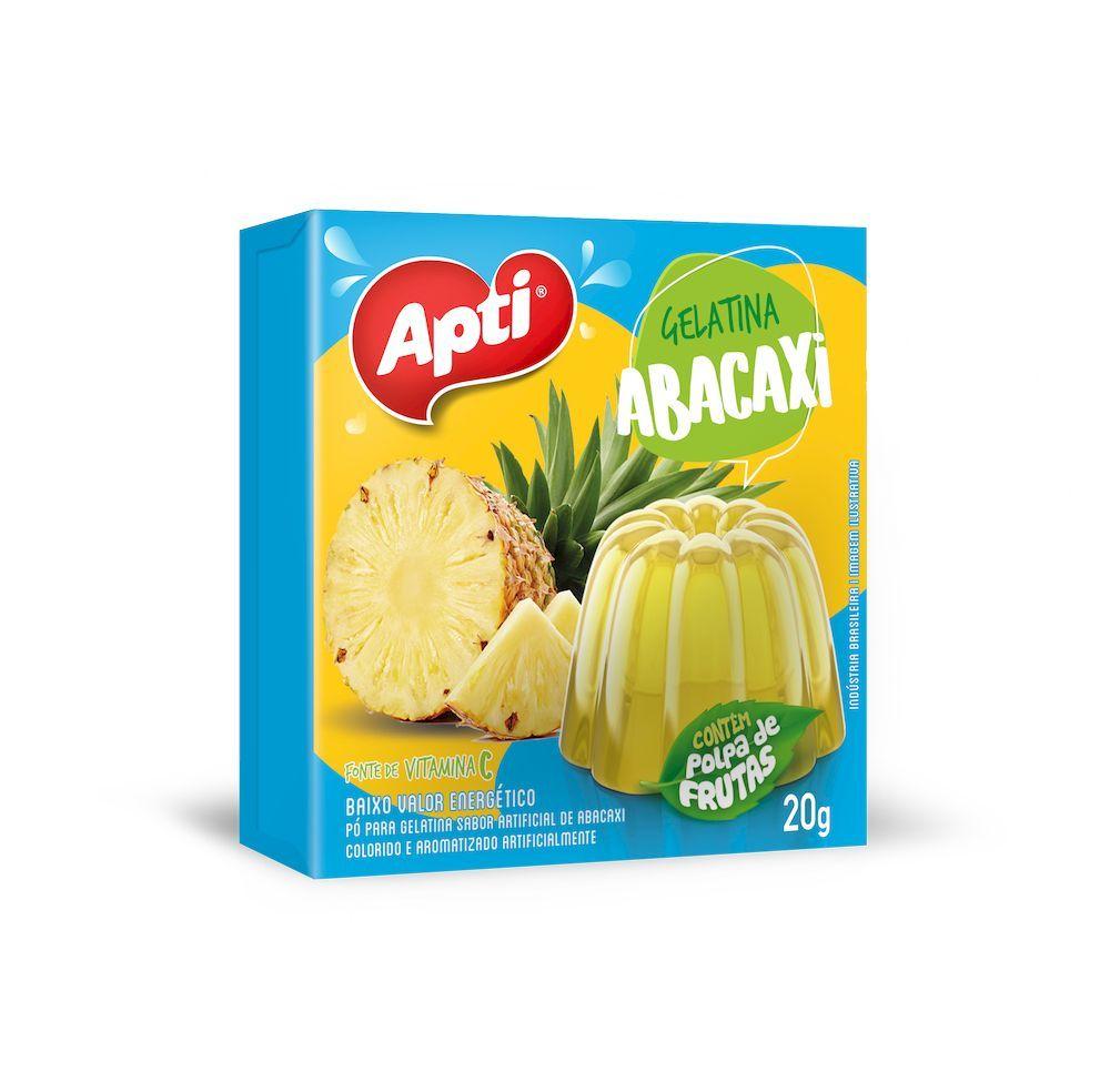 imagem de Gelatina Apti Abacaxi 20g