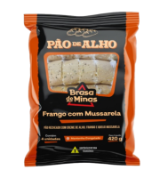 imagem de Pão de Alho Brasa Minas Frango c/ Mussarela 420g