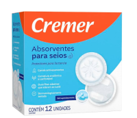 imagem de Absorvente Seios Cremer c/ 12un
