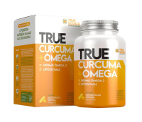 imagem de Suplemento True Curcuma + Ômega Lipossomal 120 cápsulas