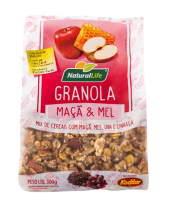imagem de Granola Natural Life Maçã e Mel 300g