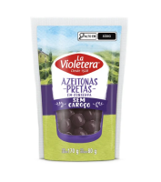 imagem de Azeitona La Violetera Preta s/ Caroço 80g