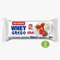 imagem de Barra Nutrata Whey Grego Morango 40g