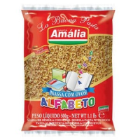 imagem de Macarrão Santa Amália C/ Ovos  Alfabeto  500g