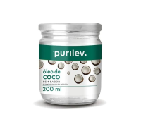 imagem de Óleo de Coco Purilev Sem Sabor 200ml