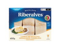 imagem de Bacalhau Riberalves  Morhua Lombos 800g