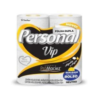 imagem de Papel Higiênico Personal Vip 20m Folha Dupla c/4