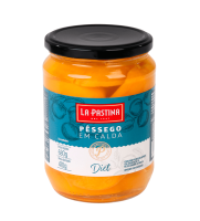 imagem de Doce La Pastina Pêssego em Calda Diet 410g