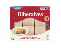 imagem de Bacalhau Riberalves Saithe Lombos 1Kg