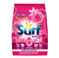 imagem de Sabão em Pó Surf 5 em 1 Rosas e Flor de Lis 1.6Kg