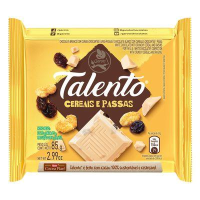 imagem de Chocolate Garoto Talento Cereais e Passas 85g