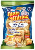 imagem de Pão de Alho Mais de Minas Alho Poró e Queijo 480g