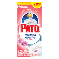 imagem de Desinfetante Sanitário Pato Pastilha Floral c/3 20% Desconto