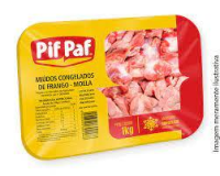 imagem de Moela de Frango Pif Paf Bandeja 1kg