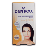 imagem de Folha Depilação Facial Depi Roll 16 Folhas