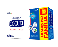imagem de Sabão em Pó Coquel Natureza Limpa 2.2Kg