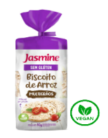 imagem de Biscoito Jasmine Arroz Multigrãos Sem Glúten 90g