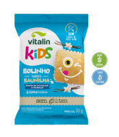 imagem de Bolinho Vitalin Kids Baunilha Sem Glúten 30g